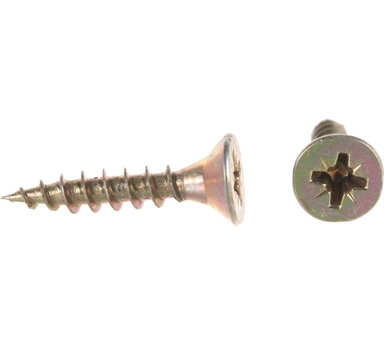 Изображение товара Шуруп крепежная техника жёлтый цинк 800 шт 431378 БК