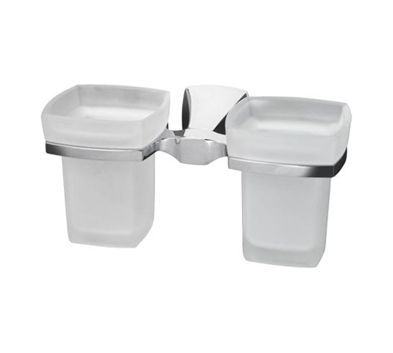 Изображение товара Двойной стеклянный подстаканник WasserKraft Wern K-2528D