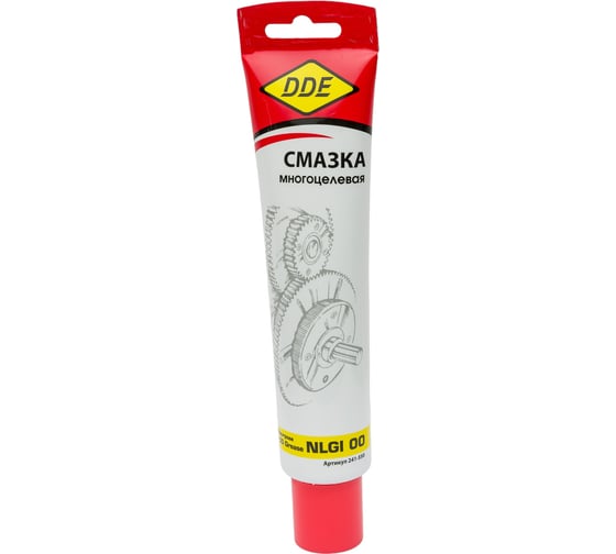 Изображение товара Масло-смазка многофункциональная Multipurpose ЕР-00 Grease 0,1 л DDE 241-550