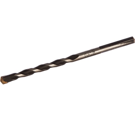 Изображение товара Сверло по бетону, две режущие кромки, трёхгранный хвостовик, 5х85 мм РемоКолор 36-6-050