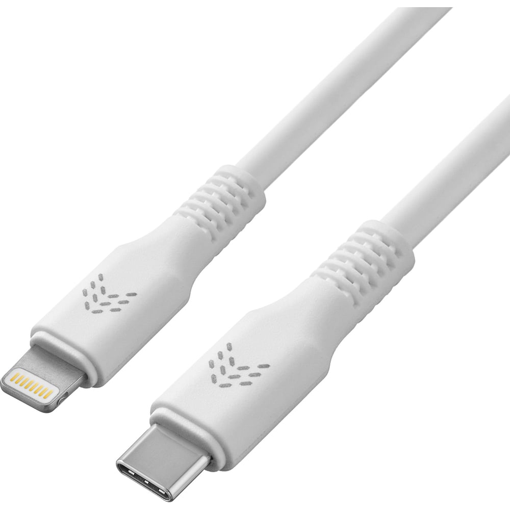 Изображение товара Зарядный кабель ROCKET Flex USB-C,Lightning 1 м, оплетка TPE RDC510WH01FL-CL