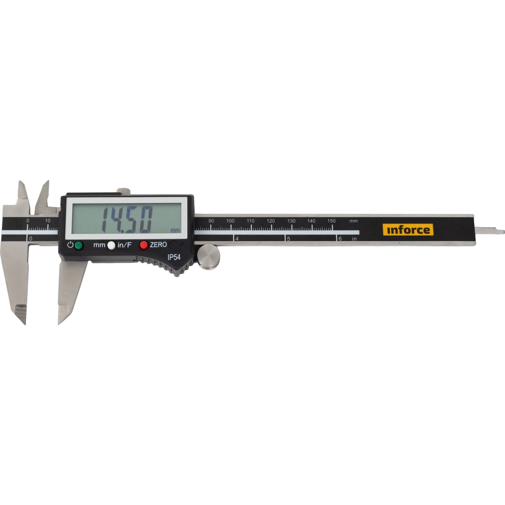 Изображение товара Цифровой штангенциркуль Inforce 06-11-39 150мм высокоточный полупрофесcиональный