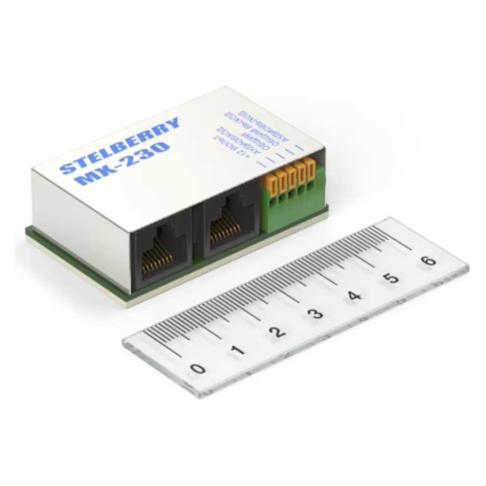 Универсальный миниатюрный проходной PoE-сплиттер Stelberry MX-230 АВ5089173
