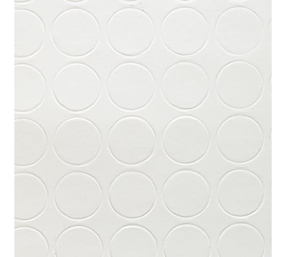 Изображение товара Самоклеящаяся заглушка КРЕП-КОМП 14 мм, белая, 54 шт. 21-0110