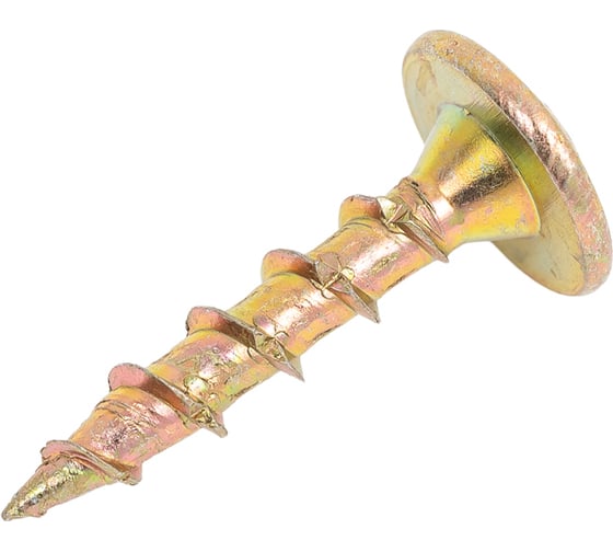 Изображение товара Саморезы с прессшайбой КРЕП-КОМП Torx, по дереву, желтый цинк, 6.0x30 мм, 200 шт. спд630к