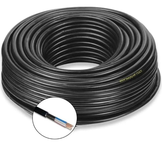 Изображение товара Контрольный кабель ПРОВОДНИК кппгэнг(a)-hf 4x0.75 мм2, 50м OZ101479L50