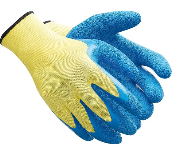 Изображение товара Перчатки Ампаро София х/б с латексным покрытием, р.11 6110 (428478)-11