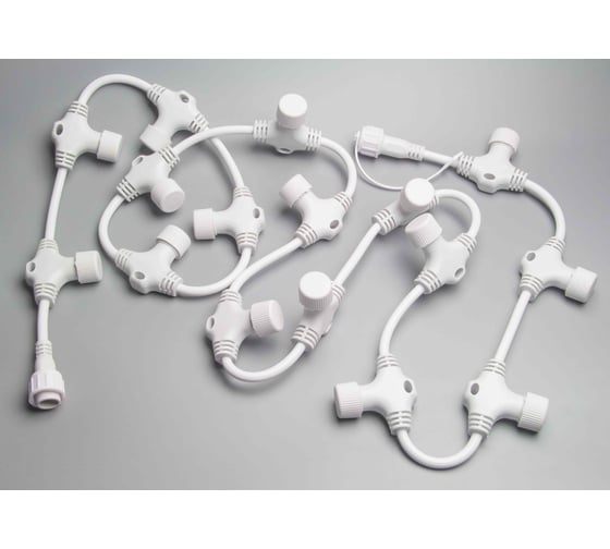 Изображение товара Т-коннектор TEAMPROF шина, 2 pin, 2 м, 16 разъемов, белый TPF-SC2/16-W