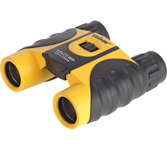 Изображение товара Бинокль Veber 10х25 WP черный-желтый 20763