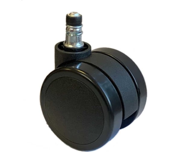 Изображение товара Двойное мебельное колесо MFK-TORG штырь, М11, 50 мм, усиленное 1101072-50