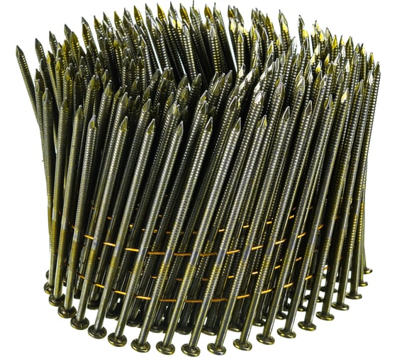 Изображение товара Гвозди барабанные (4500 шт; 3.05x90 мм; кольцевая накатка) для N90C FUBAG 140188