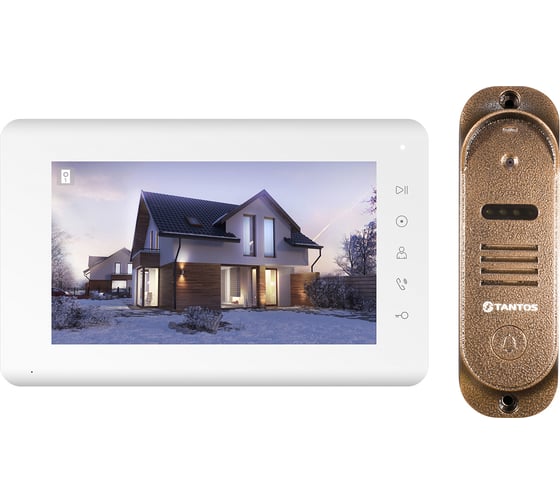 Изображение товара Комплект видеодомофона Mia HD и вызывная панель Stich HD Tantos Milena HD Kit 00-00305899