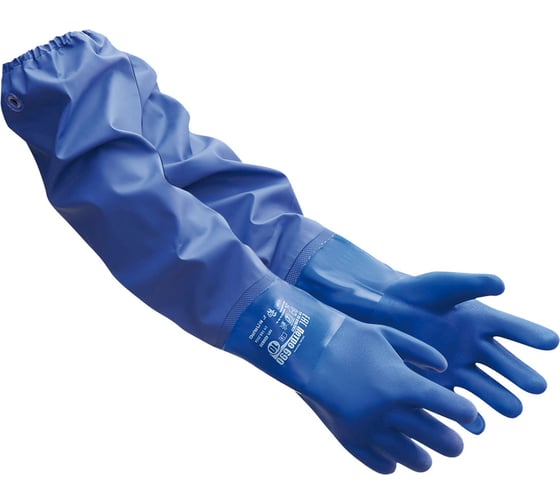 Изображение товара Комбинированные кислотощелочностокие перчатки с нарукавниками Ампаро Петро 690 р.10 436690-10