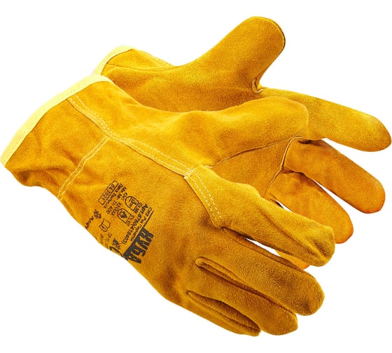 Изображение товара Мягкие спилковые перчатки Ампаро Куба манжета-крага, р. 10 6780 (419403)-10