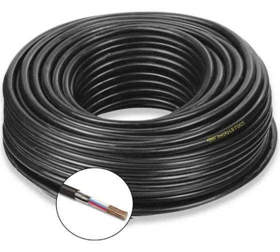 Изображение товара Контрольный кабель КВВГЭнг(A)-LS ПРОВОДНИК 10x0.75 мм2, 15м OZ2309L15