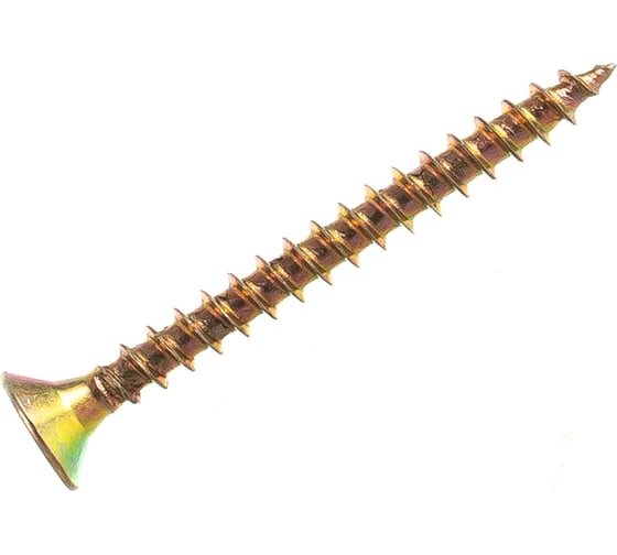 Изображение товара Универсальные шурупы для дерева, ДСП, ДВП Зубр желтопассивированные, PZ, 4,0x40мм, ТФ1, 280 штук 4-300391-40-040