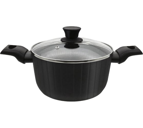 Изображение товара Кастрюля JARKO 24см 4,4л со стеклянной крышкой JTr-224-11