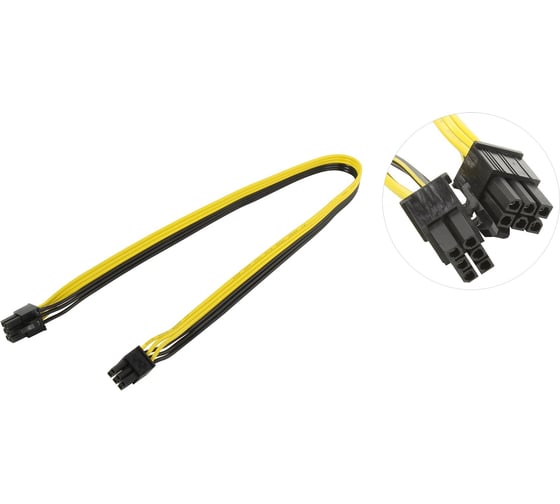 Изображение товара Кабель питания для видеокарт Pro Legend 6pin (M) - 6pin (M), 50 см PL1482