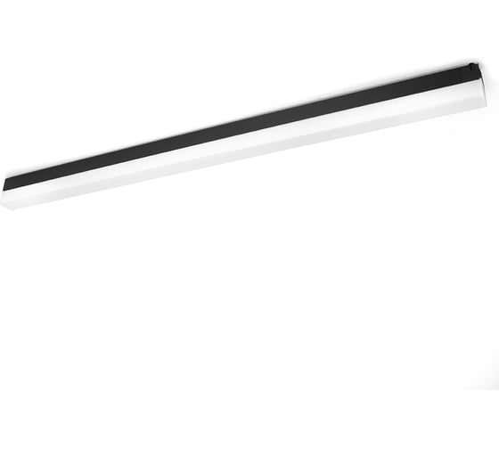 Изображение товара Трековый светодиодный линейный светильник FERON al121 RetailRay однофазный, на шинопровод, 60w, 4000k, 160 градусов, черный, 48577