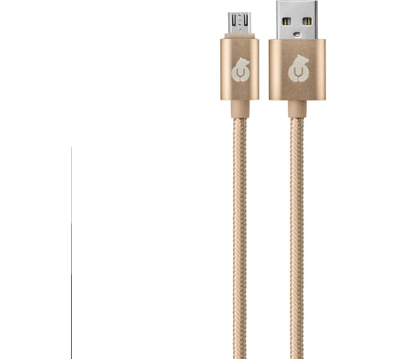 Изображение товара Кабель Micro-USB to USB-A uBear CORD Золотой DC03GD01-AM
