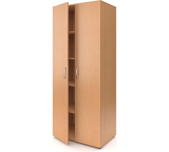 Изображение товара Шкаф для одежды Комус metм до комбинированный, бук 1151047