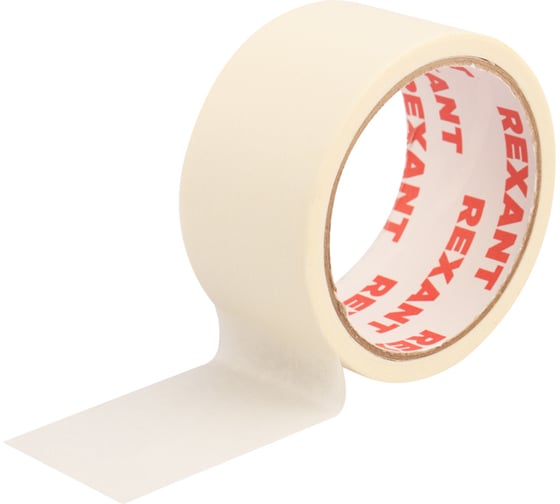 Изображение товара Малярная лента (крепп) REXANT 48 мм, рулон 20 м 09-4442
