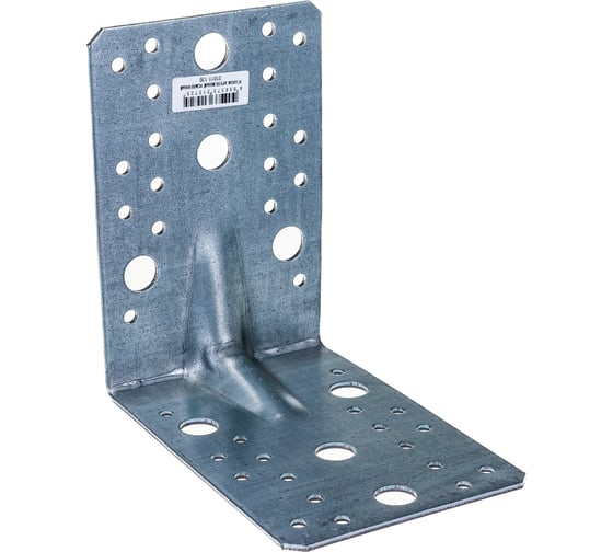 Изображение товара Крепежный усиленный уголок ЗУБР УКУ-2.5 90х130х130 х 2.5мм 31011-130