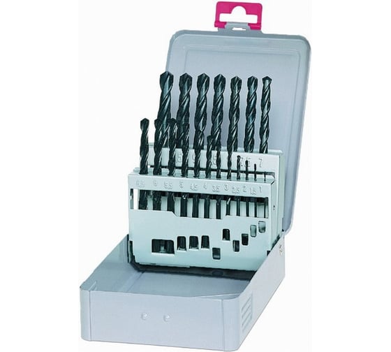 Изображение товара Сверла по металлу шлифованные, 1,0-13,0 мм, 25 шт. KEIL 302500113