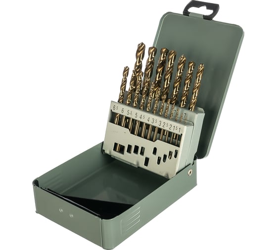 Изображение товара Набор сверл по металлу, кобальтовые, 1.0-10.0 мм, 19 шт. KEIL 307500110