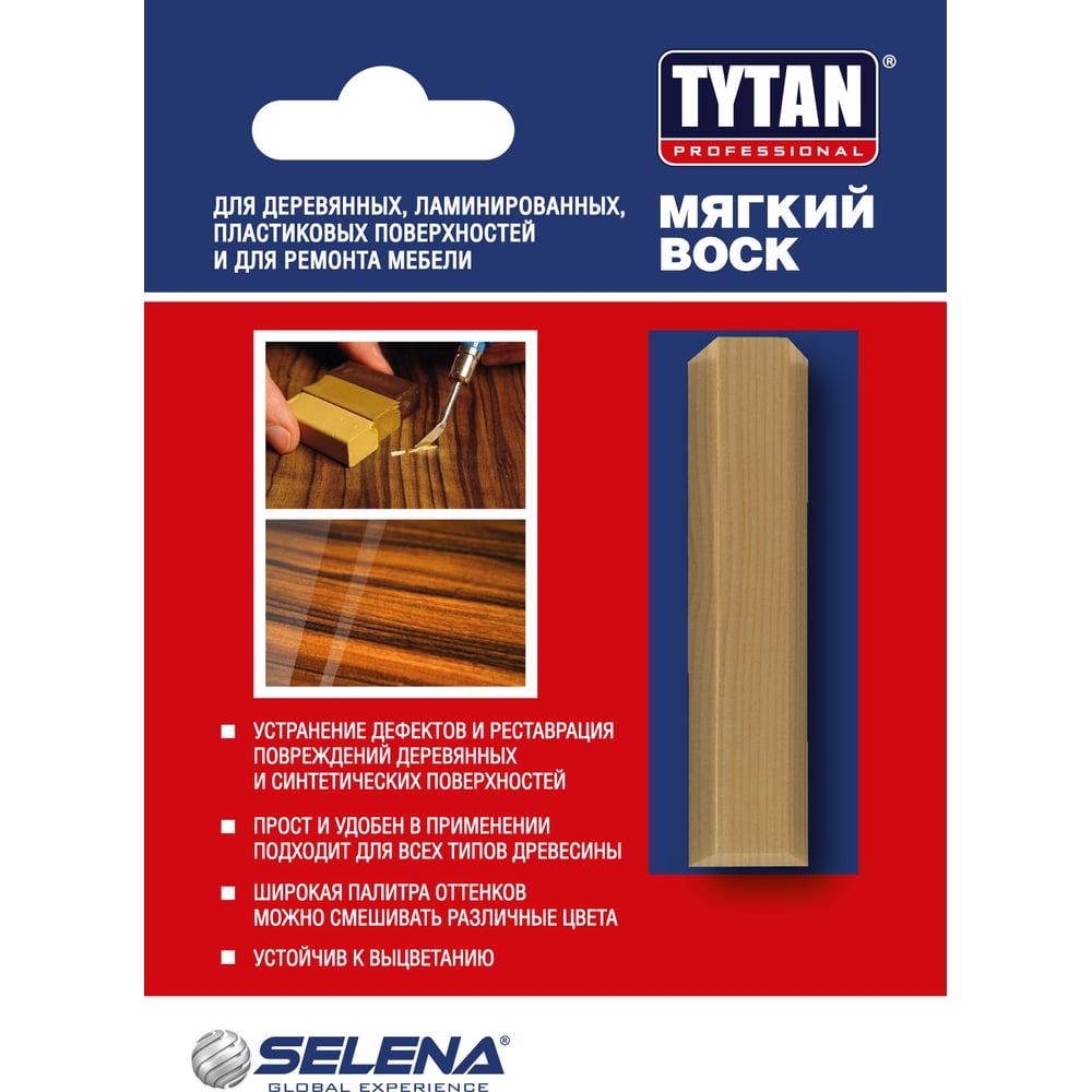 Мягкий воск для дерева и мебели Tytan 02 64622