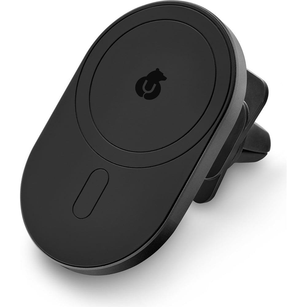 Изображение товара Автомобильный держатель uBear Go-Power, БЗУ MagSafe, c креплением на автомобильную решетку, 15Вт, кабель в комплекте WL08GR10-AD