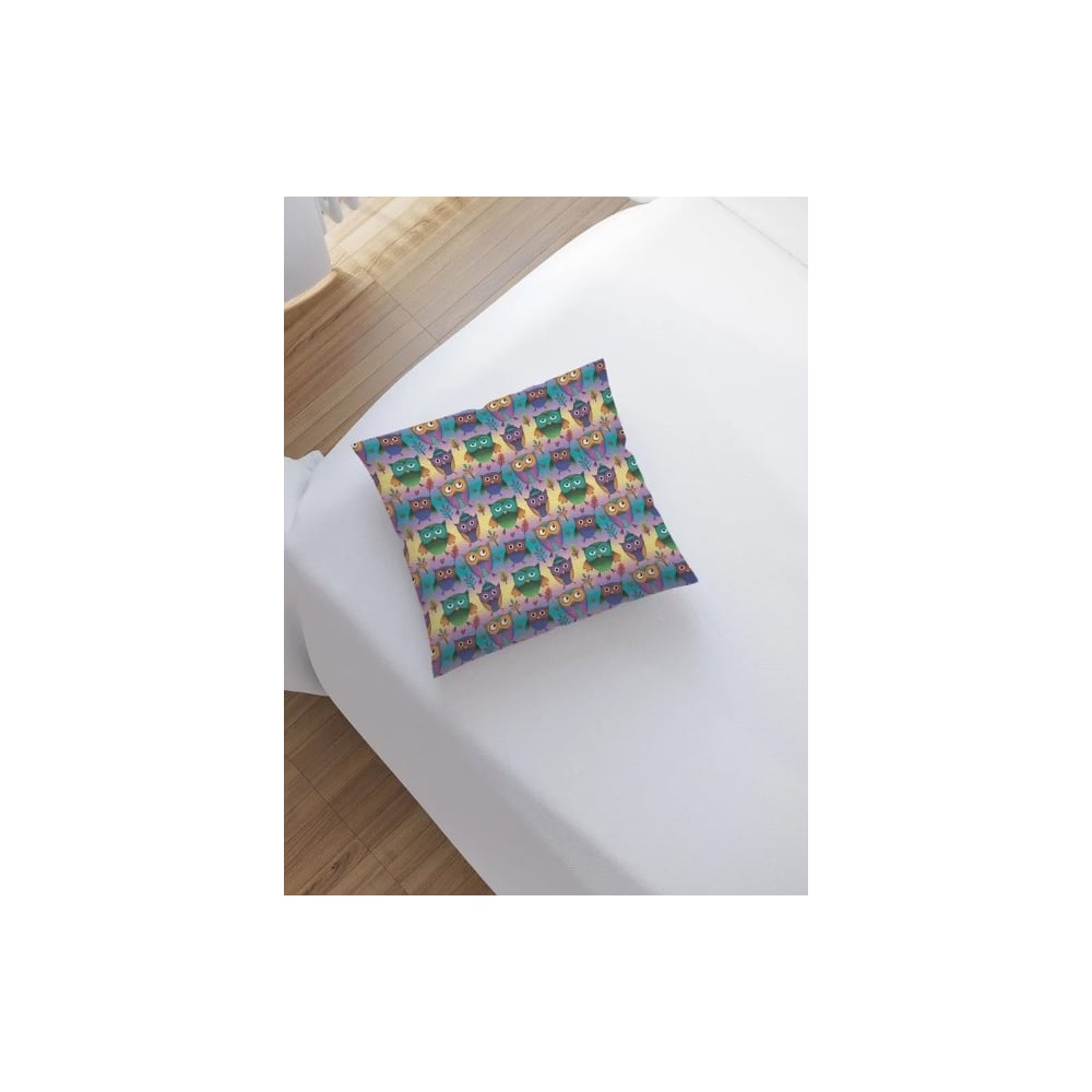Изображение товара Декоративная наволочка JoyArty Собрание сов 45x45 см на молнии
