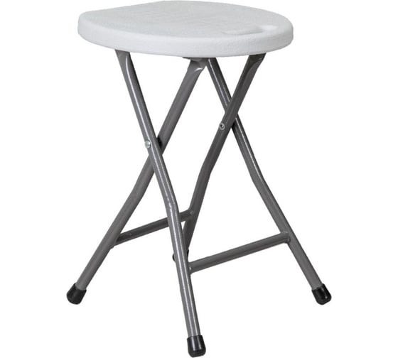 Изображение товара Складной табурет AKS Home 33х30х45, белый 65931