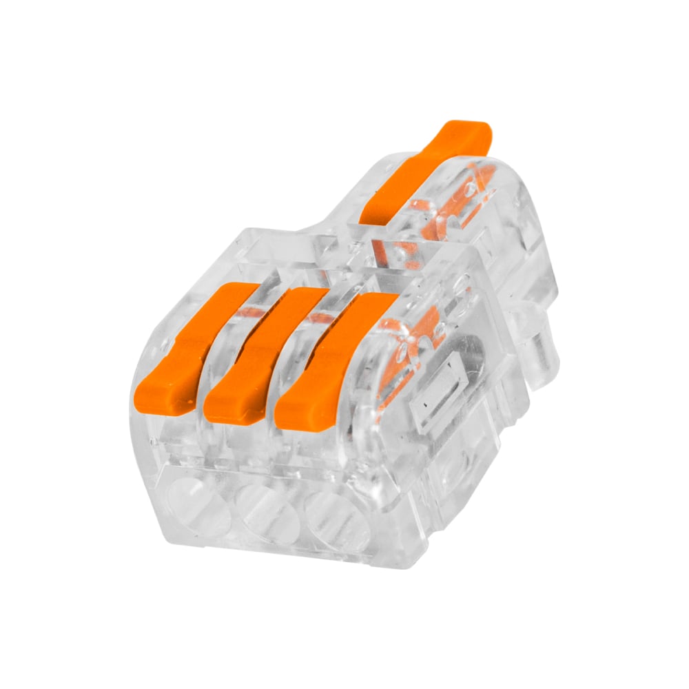 Изображение товара Разветвительная клемма TDM ELECTRIC СКР-613 4 мм2 прозрачный корпус