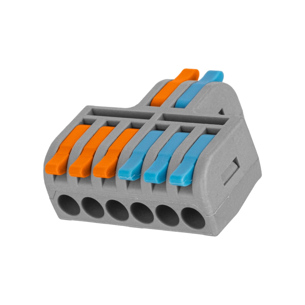 Изображение товара Разветвлительная клемма TDM ELECTRIC СКР-426 4 мм2 рычажные соединения