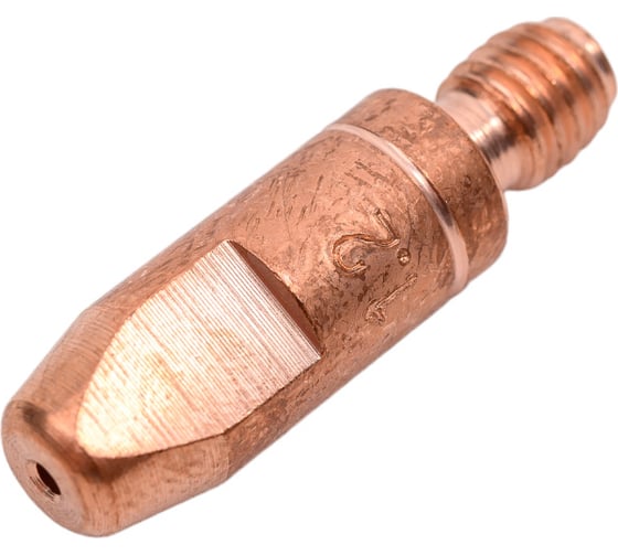 Изображение товара Токоподводящий наконечник М6, 8х28 мм, 1.2 мм, CuCrZr, 10 шт EUROSTAR 02М60828Ф1.2БР