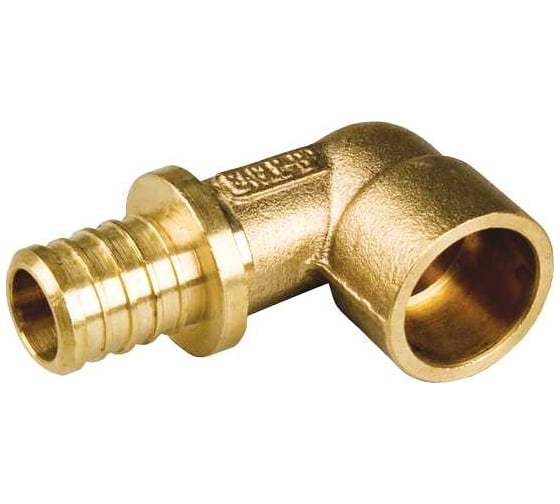 Изображение товара Угольник BYR PEX медь (пайка)-ПРЕСС 15x20 (2.8) 6142