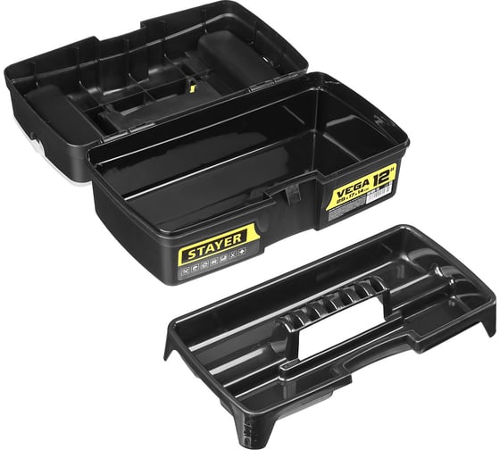 Изображение товара Ящик для инструмента STAYER VEGA-12 пластиковый 38105-13_z03