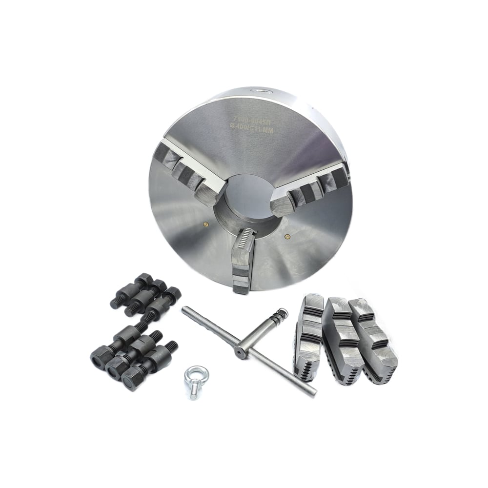 Изображение товара Патрон токарный 3-х кулачковый 400 мм TORNERI 045672 К11-400\C11