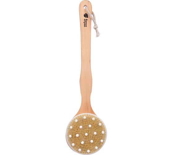 Изображение товара Деревянная комбинированная щетка с массажером Банные штучки 41 см 40030