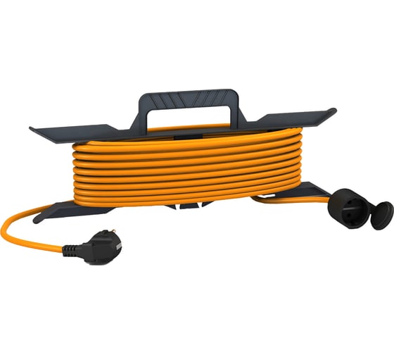 Изображение товара Удлинитель шнур Партнер-Электро GardenLine на рамке с/з ПВС 3х1,5 16A 30м IP 44 US206С-130OR