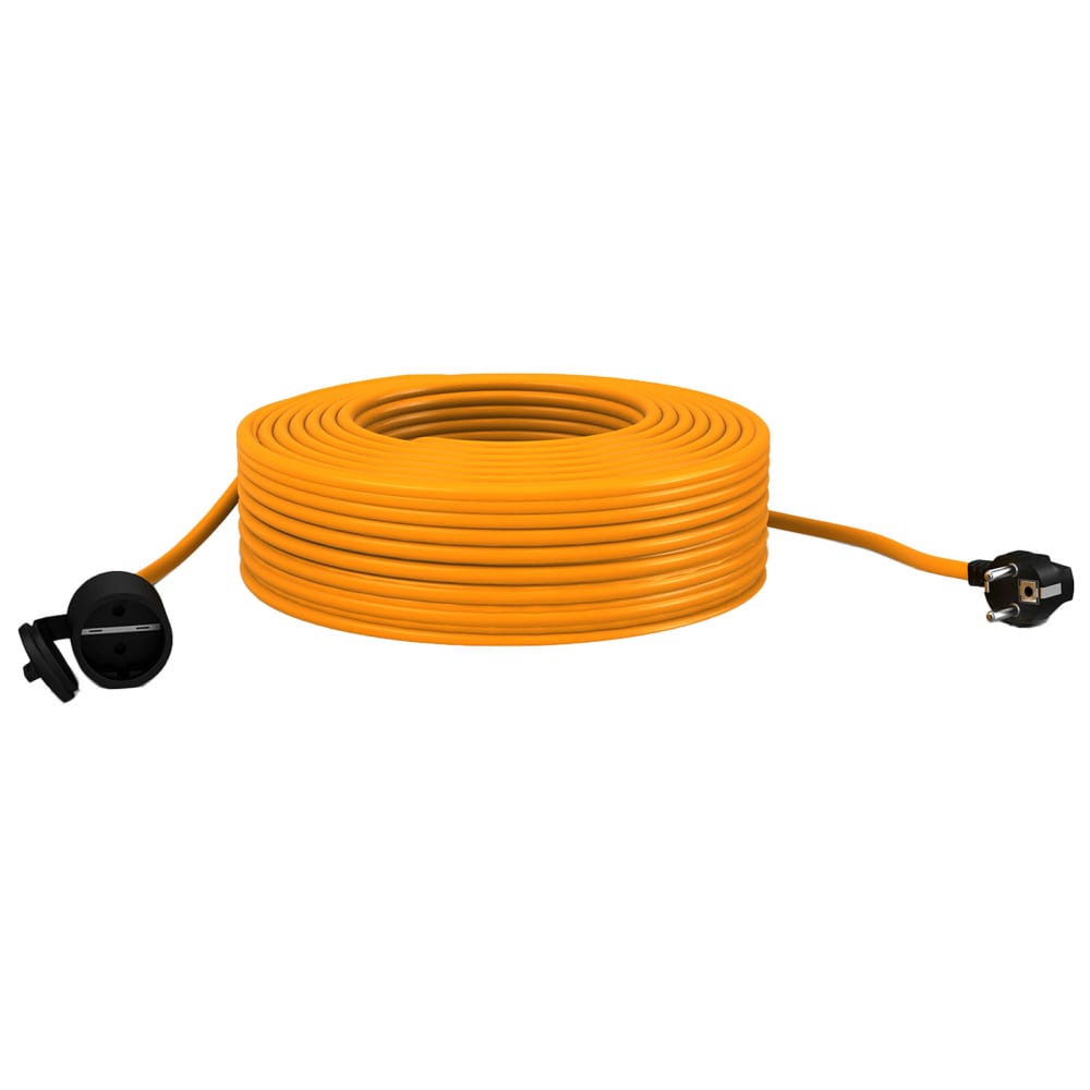 Шнур-удлинитель Партнер-электро удлинитель шнур садовый 1 розетка с заземлением 3х1 5 мм 10 м оранжевый