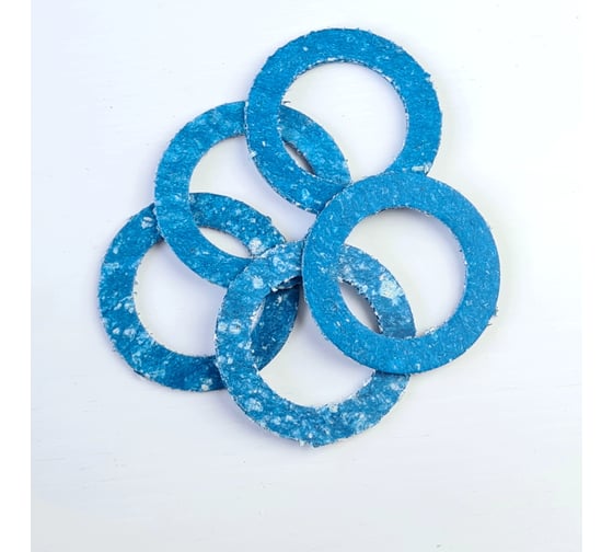 Изображение товара Набор паронитовых прокладок Профитт мбс 1 1/2" 30x44x2 - 5 шт. 1894147