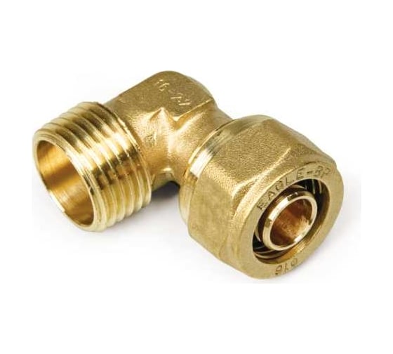 Изображение товара Угольник BYR PEX с наружной резьбой 3/4" х 25 (2.3) 1804В