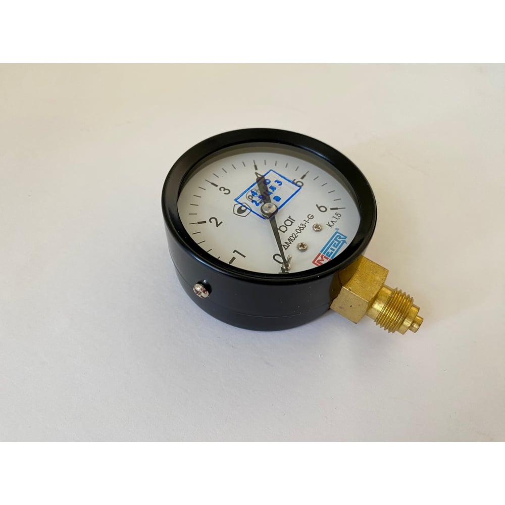 Изображение товара Манометр МЕТЕР ДМ 02-100-1-М 0-6 бар радиальное соединение