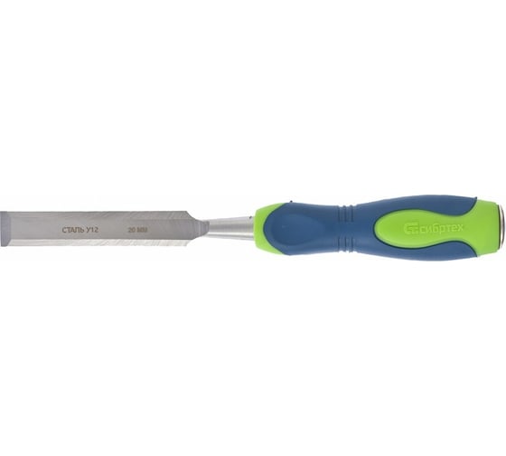 Изображение товара Долото-стамеска, 20мм, двухкомпонентная рукоятка СИБРТЕХ 24485