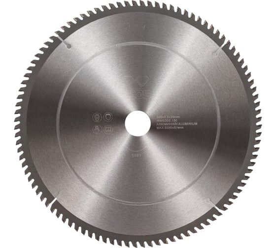Изображение товара Диск пильный по цветным металлам и ламинату (305x30 мм; Z100) KEOS WMB305.100