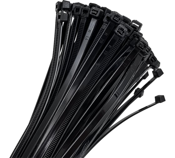 Изображение товара Нейлоновая стяжка MGF 4,6х350 черная (1уп.-100шт.) 1-202-9-2-46-350