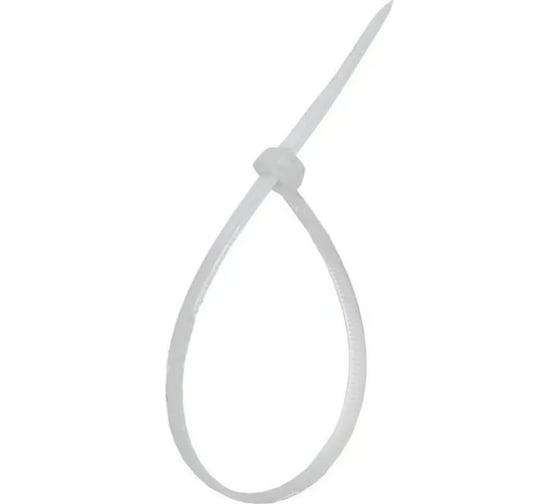 Изображение товара Нейлоновая стяжка MGF 7,6х350, белый (1уп.-100шт.) 1-202-9-1-76-350