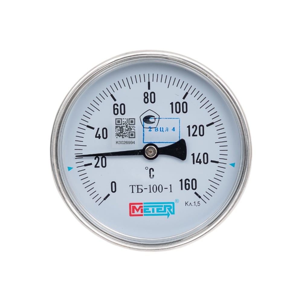 Изображение товара Термометр МЕТЕР ТБ-100-1 для измерения температуры от 0 до 160 °С